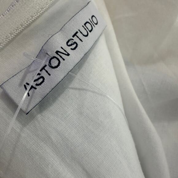 NEW  Aston Studio Audrey Strapless Floral Taffeta Maxi Dress Size S - Picture 6 of 11